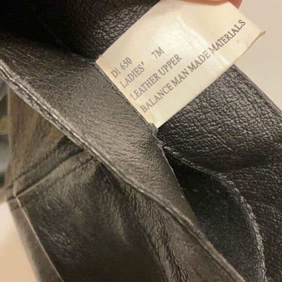 Dingo Emma Slouchy Western Boot, 7. Black withSilver Hardware. - Picture 11 of 16